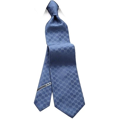 Amazon | GUCCI グッチ ブランド ネクタイ GG柄 FEDRA ネイビー